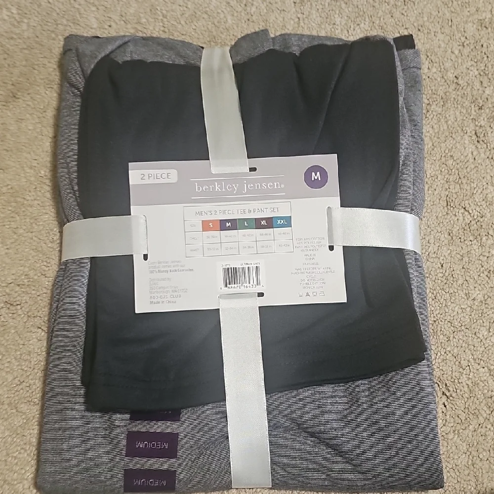 Berkley Jensen Gray 2pcs Pajama Set - Picture 3 of 6